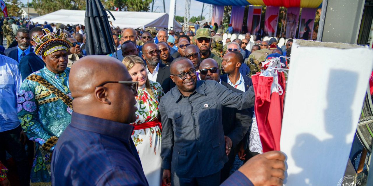 Inauguration de la mine de Kipushi : une étape clé dans la vision de développement portée par le Chef de l’État